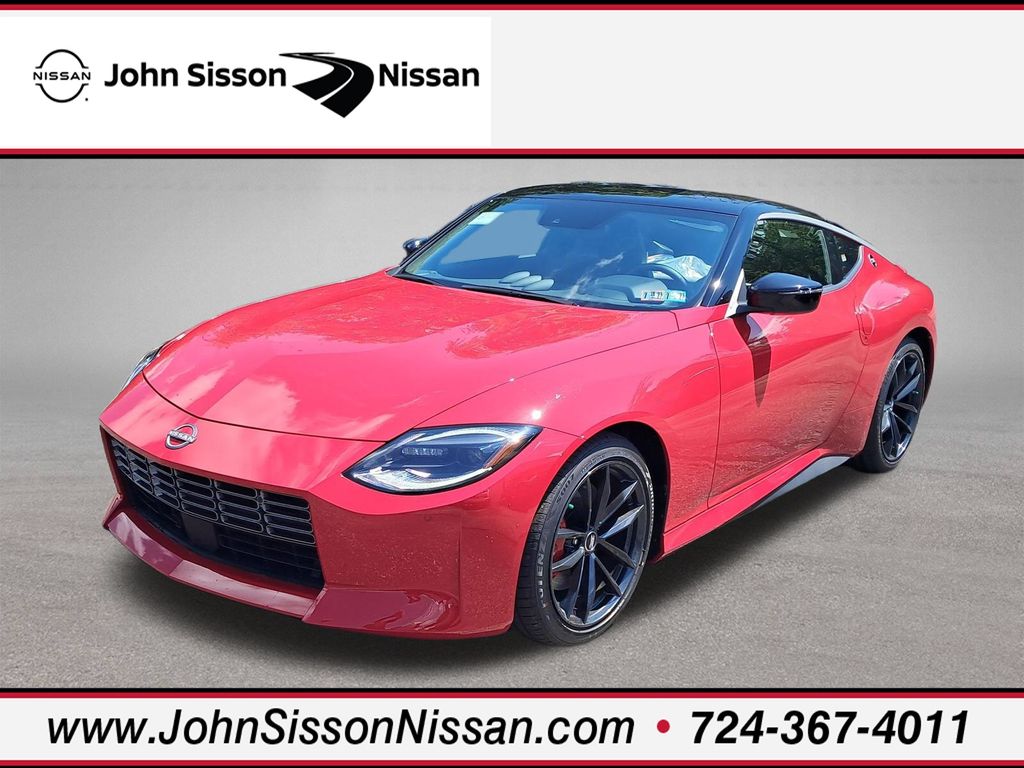 2026 Nissan Z Performance Red at John Sisson Motors