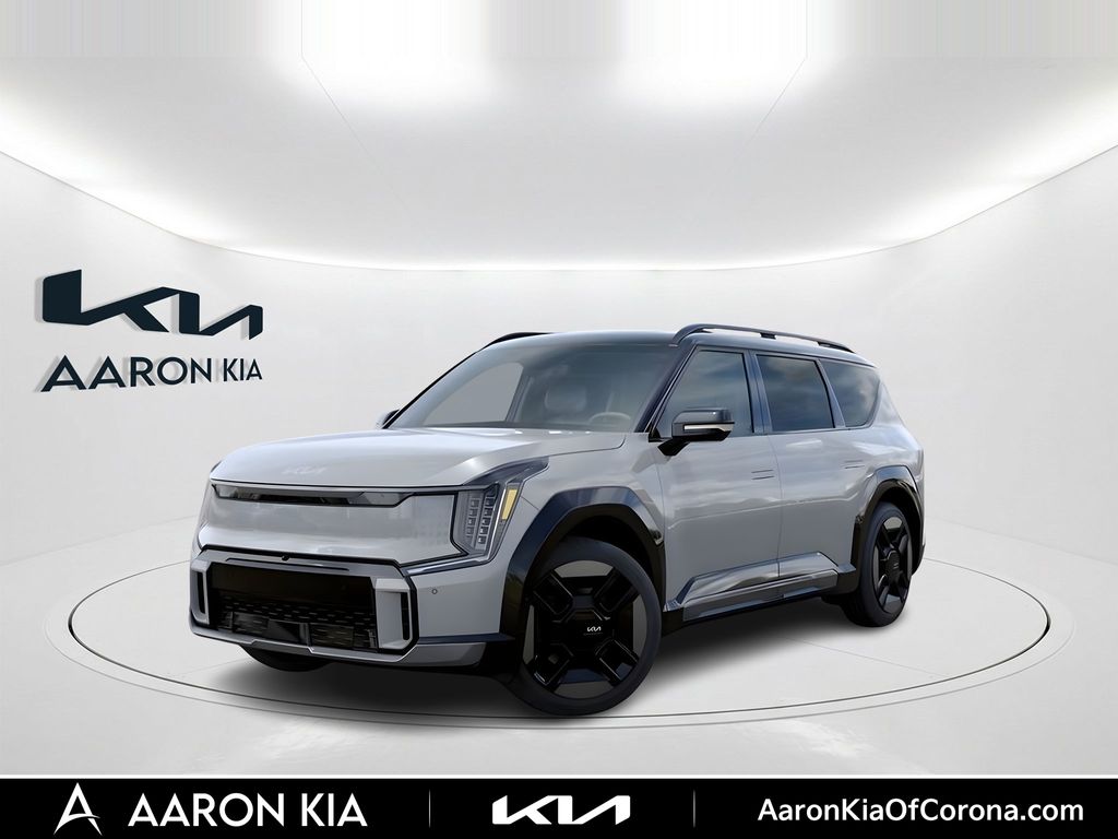 Wolf Gray/Ebony Black Roof 2026 Kia EV9 SUV / Crossover All-Wheel Drive 1-Speed Automatic