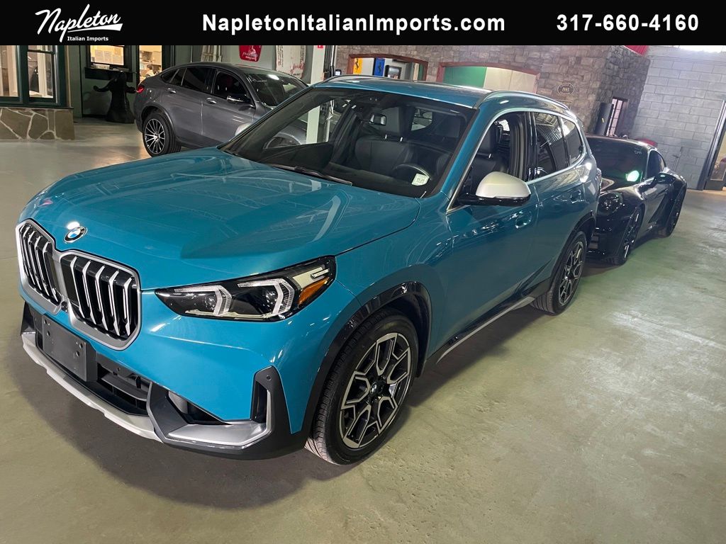 Blue Bay Lagoon Metallic 2023 BMW X1 xDrive28i AWD SUV / Crossover All-Wheel Drive 7-Speed Automatic