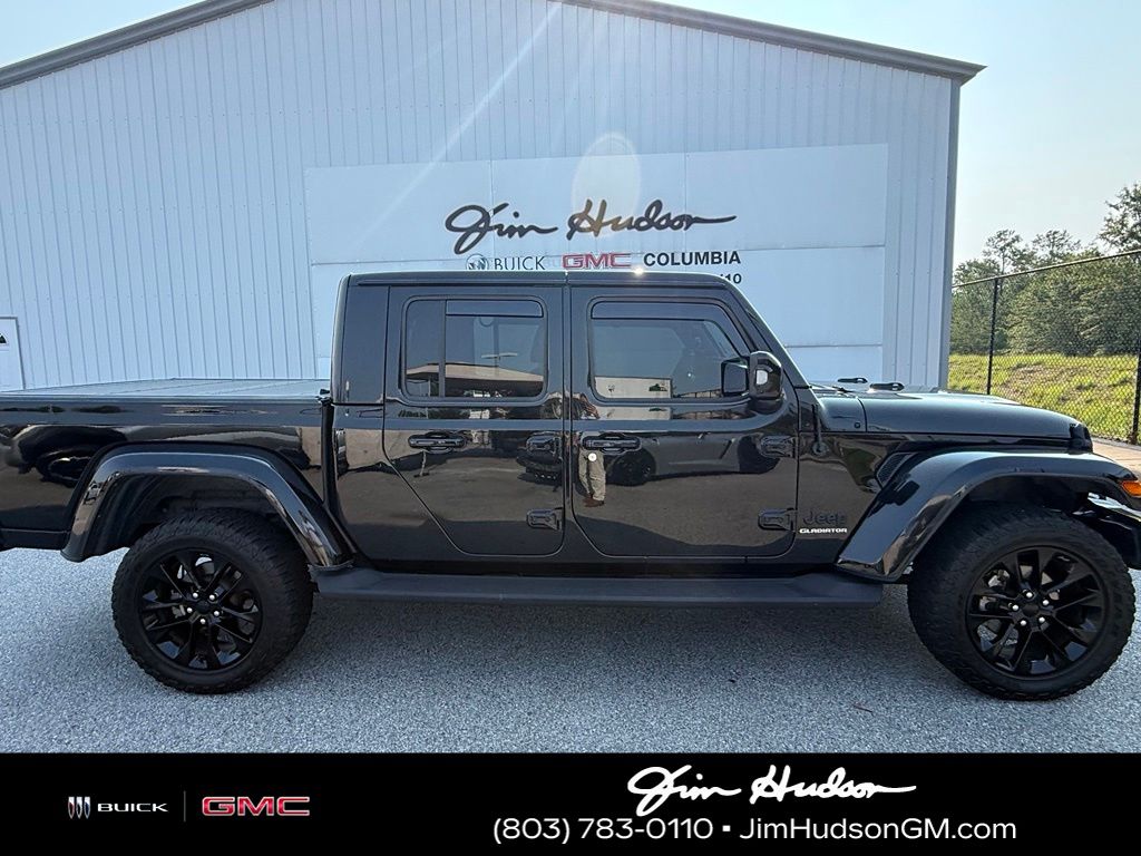 2022 Jeep Gladiator Overland Black Clearcoat - Jim Hudson Acura - Image 2