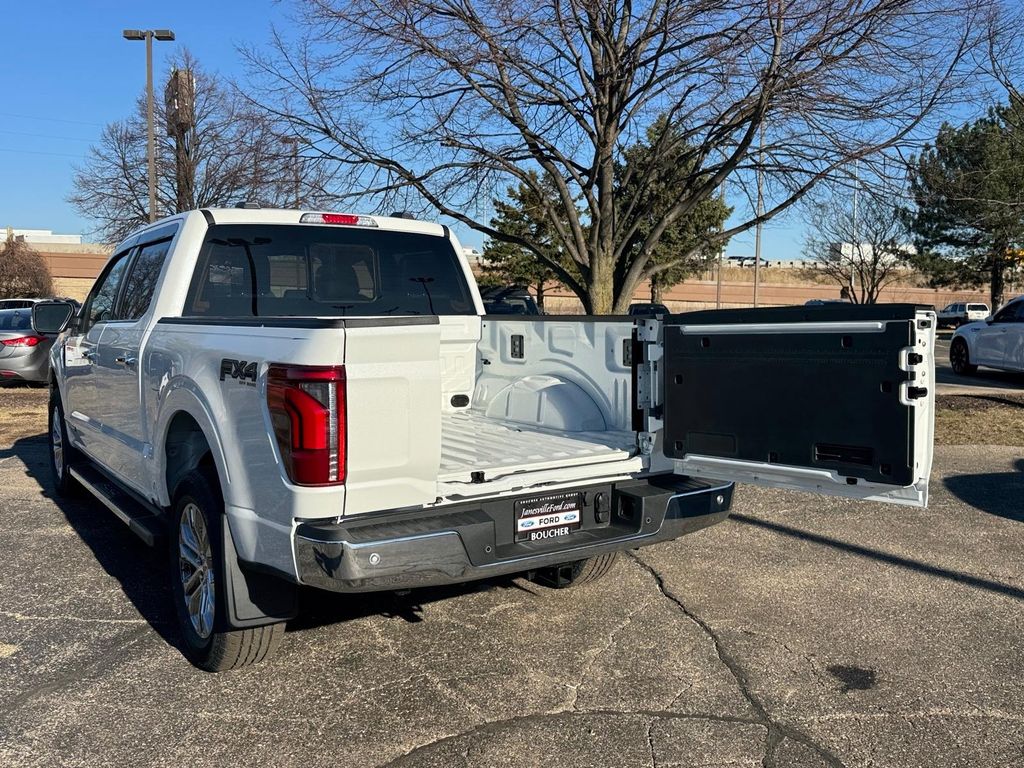 New 2026 Star White Metallic Tri-Coat Ford Lariat image 6