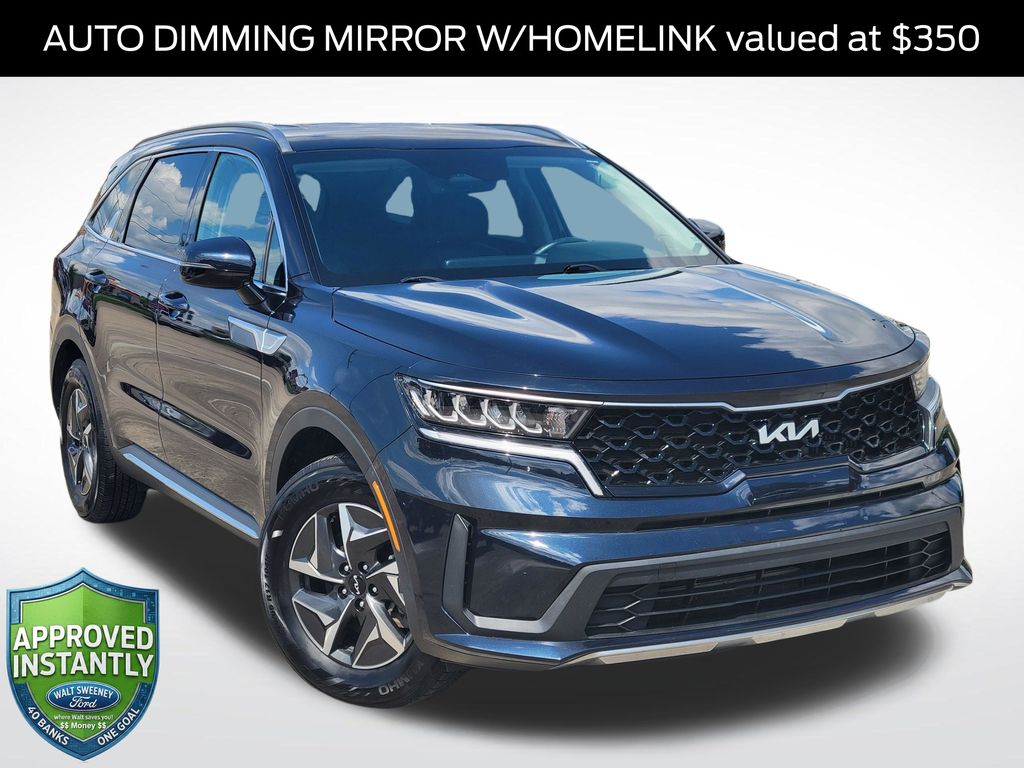 Gravity Blue 2022 Kia Sorento Hybrid SUV / Crossover Front-Wheel Drive 6-Speed Automatic