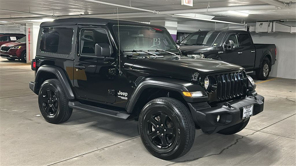 Black Clearcoat 2021 Jeep Wrangler Sport 4WD SUV / Crossover Four-Wheel Drive 6-Speed Manual