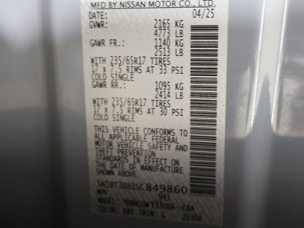 Used 2025 Gray Nissan Rock Creek image 53