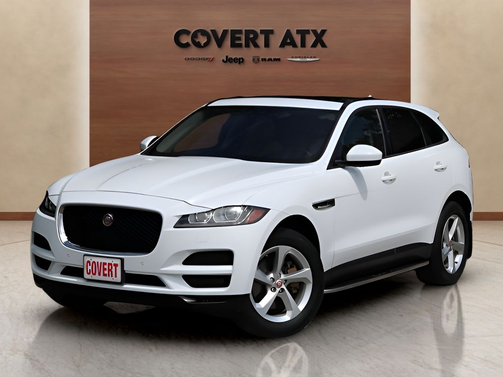 Polaris White 2017 Jaguar F-PACE 35t Premium AWD SUV / Crossover All-Wheel Drive 8-Speed Automatic