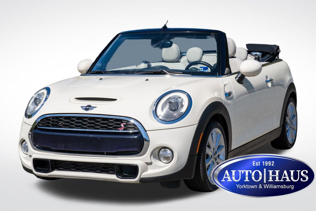 Pepper White 2017 MINI Cooper Convertible Front-Wheel Drive 7-Speed Automatic