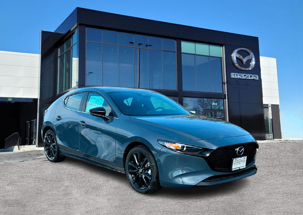 Gray Metallic 2026 Mazda MAZDA3 Hatchback All-Wheel Drive 6-Speed Automatic
