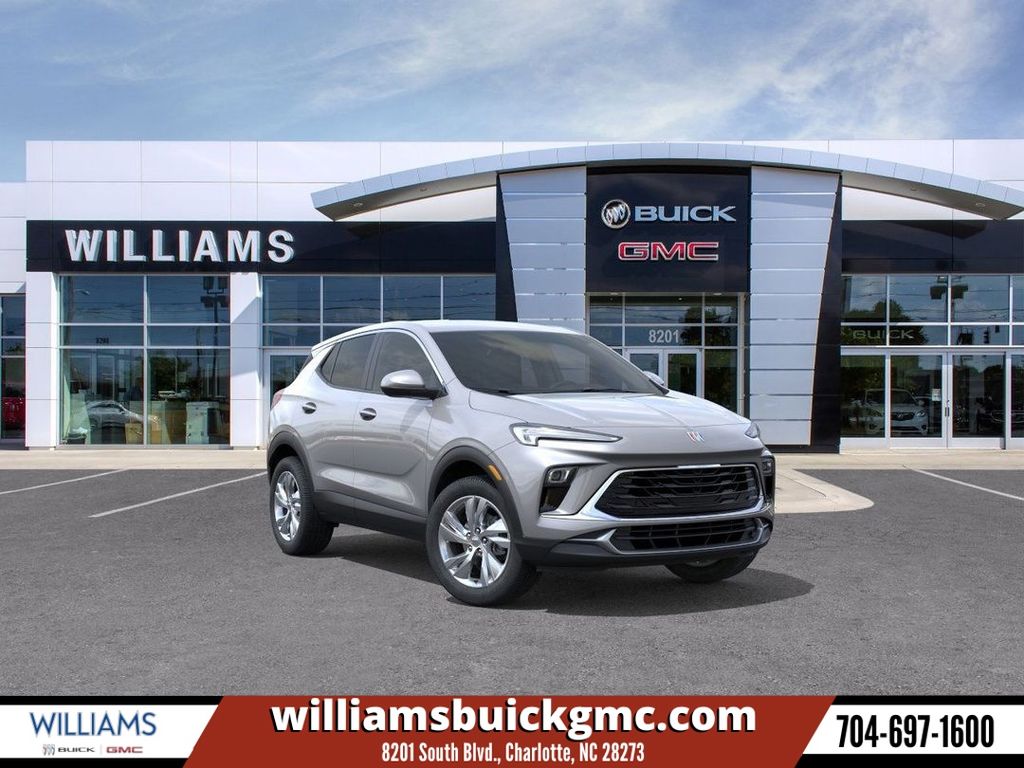 Moonstone Gray Metallic 2026 Buick Encore GX SUV / Crossover Front-Wheel Drive Continuously Variable Transmission