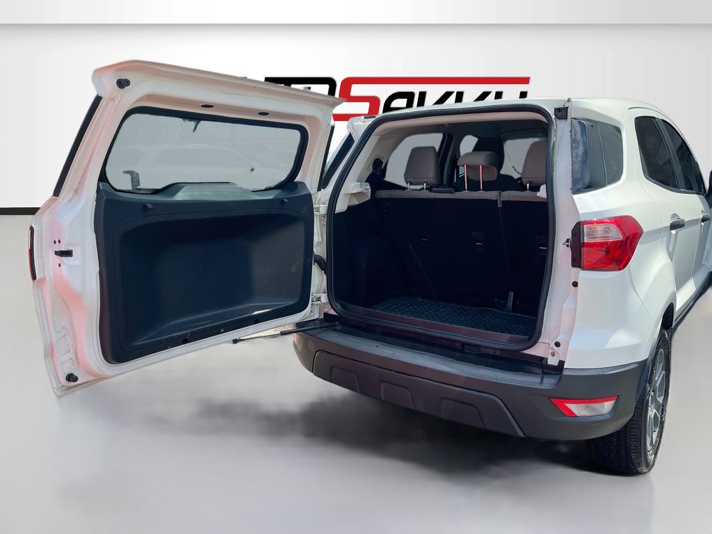2021 Ford EcoSport S White at Baytown Hyundai