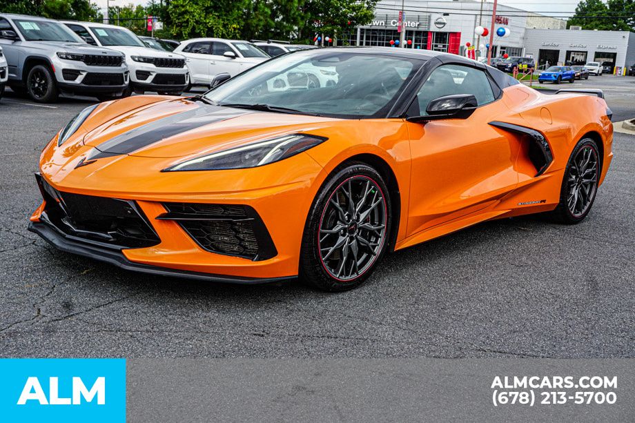 Used 2024 Orange Chevrolet Stingray image 5
