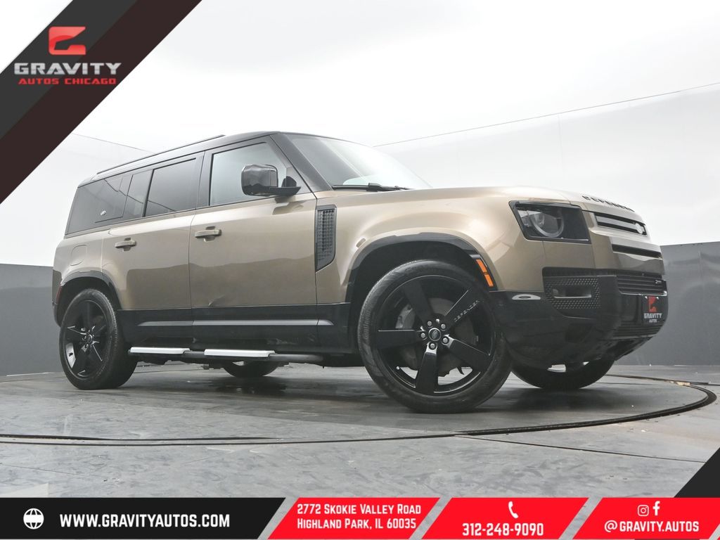 Gondwana Stone Metallic 2023 Land Rover Defender 110 X-Dynamic SE AWD SUV / Crossover All-Wheel Drive 8-Speed Automatic