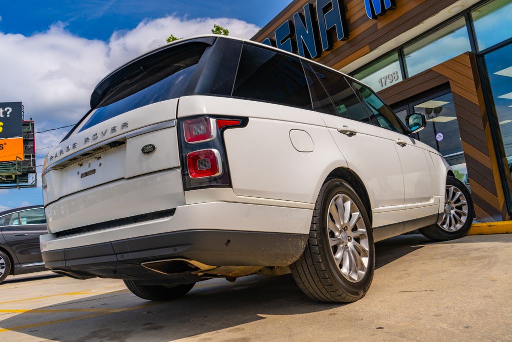 2018 Land Rover Range Rover 3.0L V6 Supercharged HSE White at Genesis of Spring
