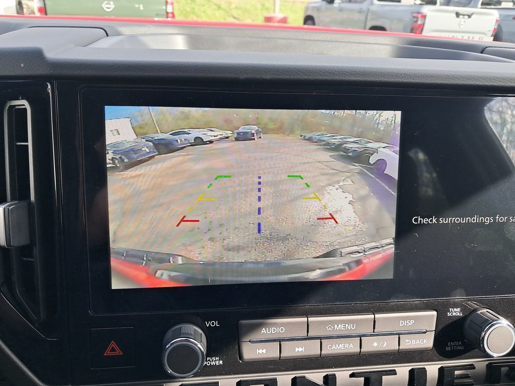 2026 Nissan Frontier SV Red at John Sisson Motors