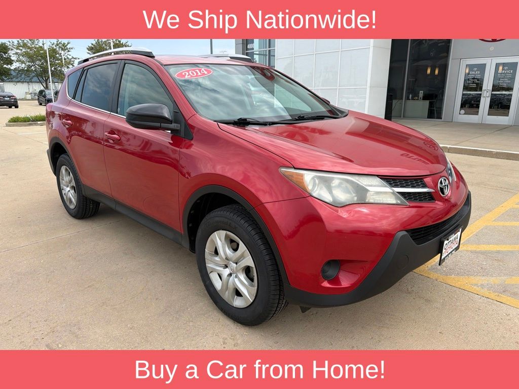 Barcelona Red Metallic 2014 Toyota RAV4 SUV / Crossover Front-Wheel Drive 6-Speed Automatic