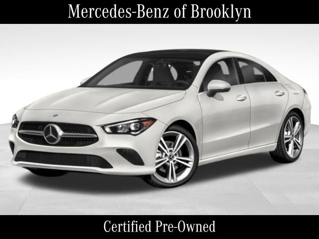 Polar White 2020 Mercedes-Benz CLA 250 4MATIC Coupe All-Wheel Drive 7-Speed Automatic