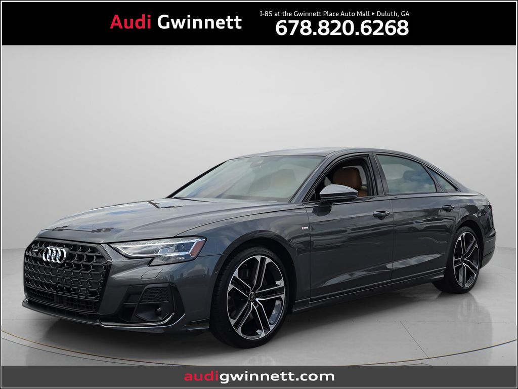 Gray 2026 Audi A8 Sedan All-Wheel Drive 8-Speed Automatic