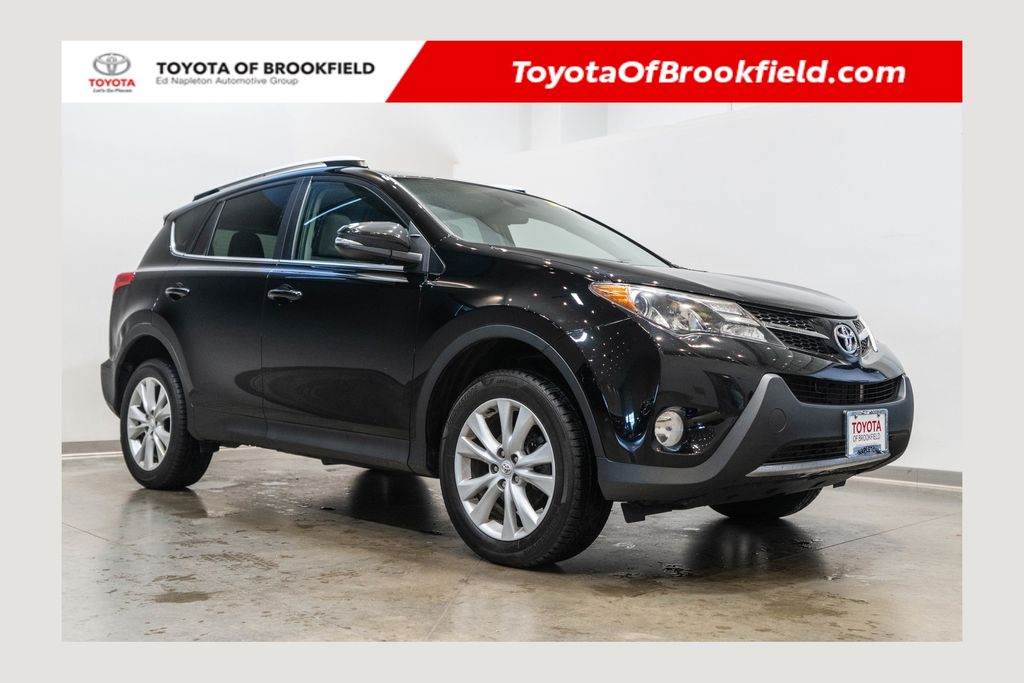 Black 2015 Toyota RAV4 SUV / Crossover All-Wheel Drive 6-Speed Automatic