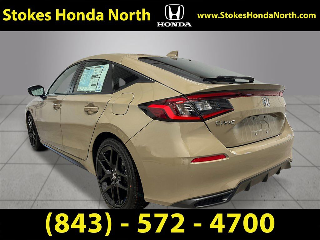 2026 Honda Civic Sport Tan at Stokes Honda North