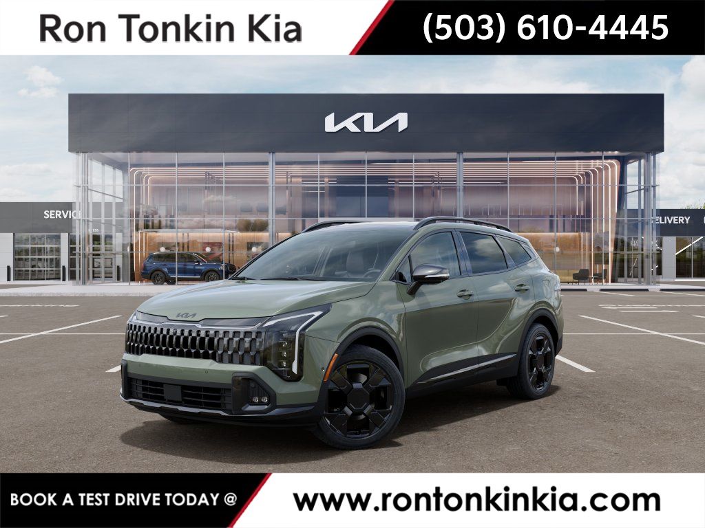 Jungle Green 2026 Kia Sportage Hybrid Plug-In SUV / Crossover All-Wheel Drive 6-Speed Automatic