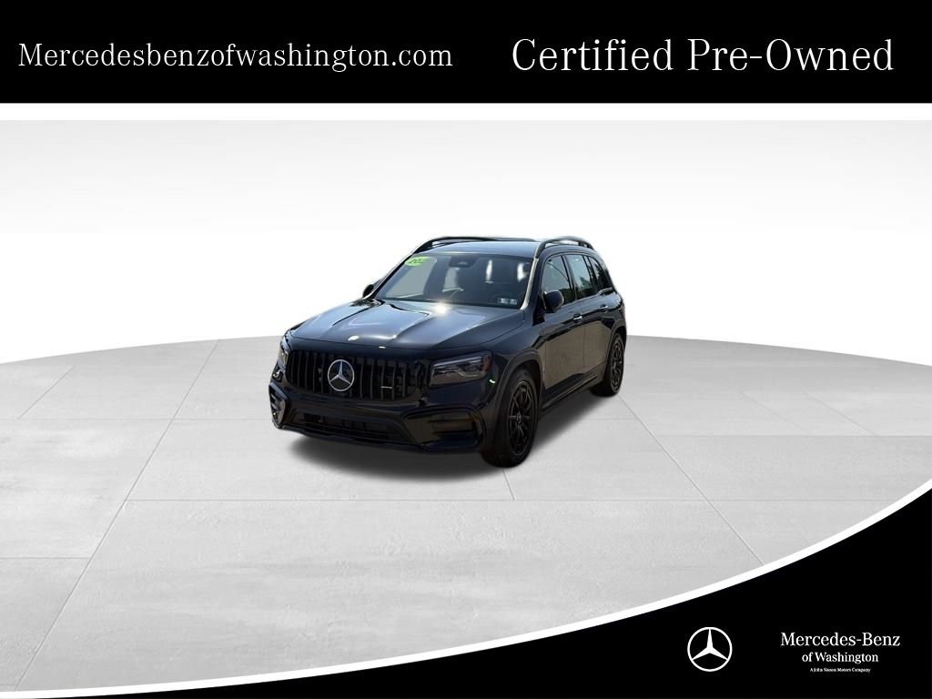 Night Black 2025 Mercedes-Benz GLB SUV / Crossover All-Wheel Drive 8-Speed Automatic