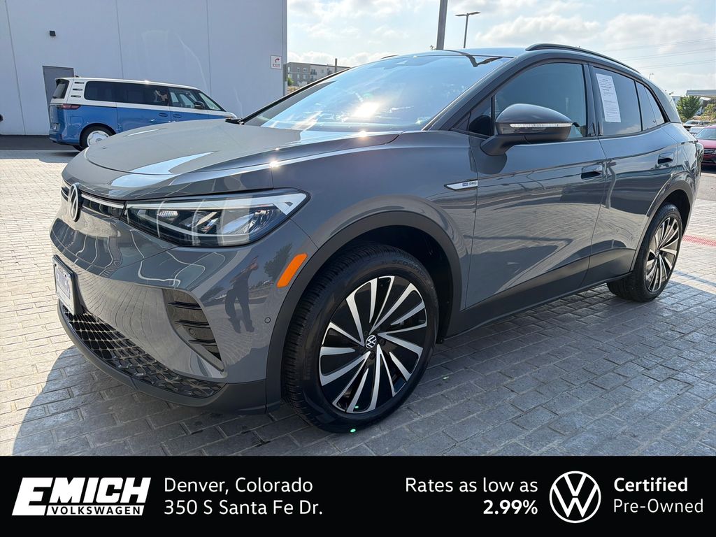 Pure Gray 2025 Volkswagen ID.4 SUV / Crossover All-Wheel Drive Automatic