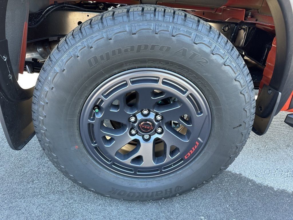 2025 Afterburn Orange Nissan Frontier PRO-4X 4X4 Truck