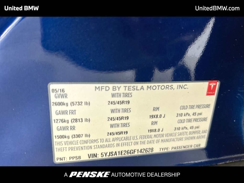 Thumbnail: 2016 Tesla Model S - 23