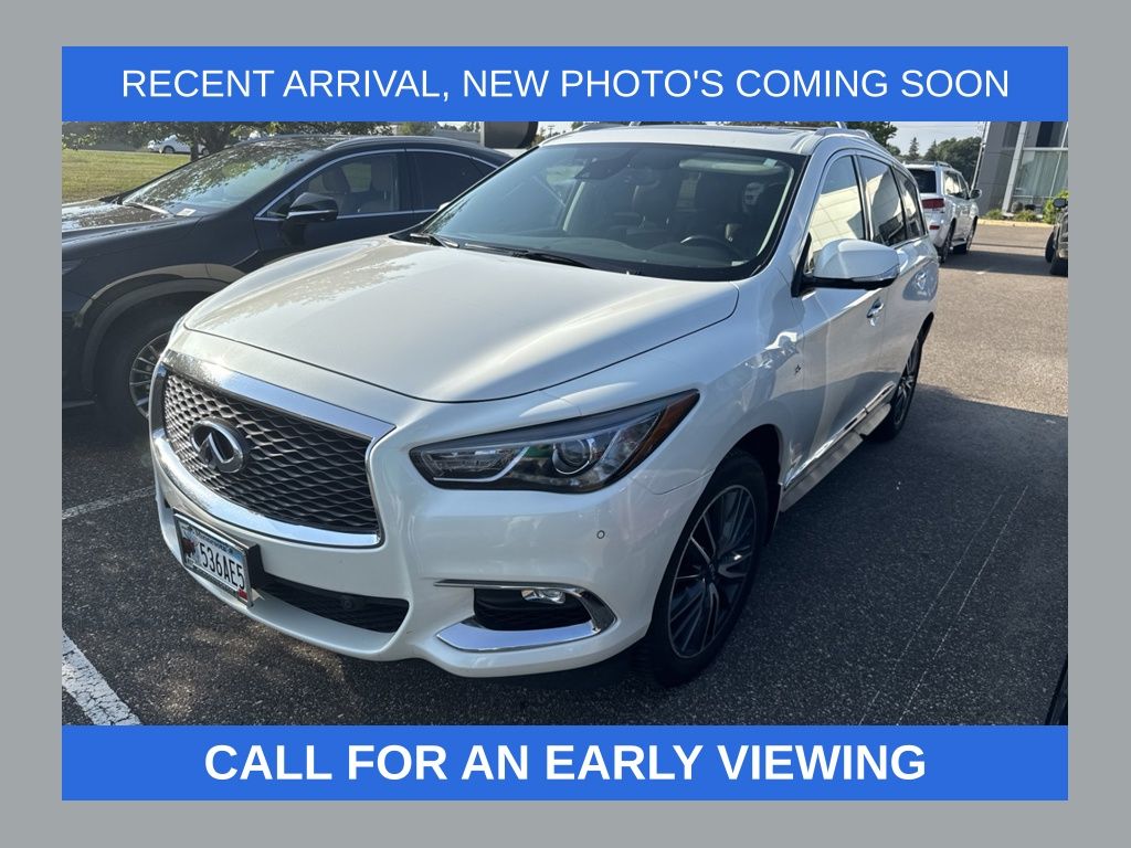 Majestic White 2018 INFINITI QX60 SUV / Crossover All-Wheel Drive Continuously Variable Transmission