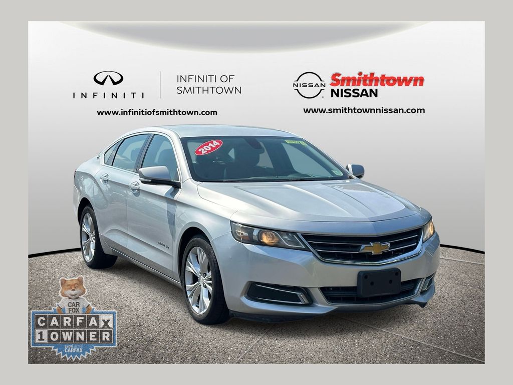 Silver Ice Metallic 2014 Chevrolet Impala Sedan Front-Wheel Drive 6-Speed Automatic Overdrive