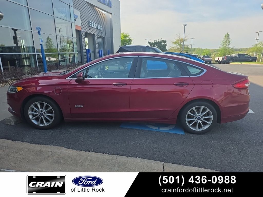 Ruby Red Metallic Tinted Clearcoat 2017 Ford Fusion Energi SE Luxury Sedan Front-Wheel Drive Continuously Variable Transmission