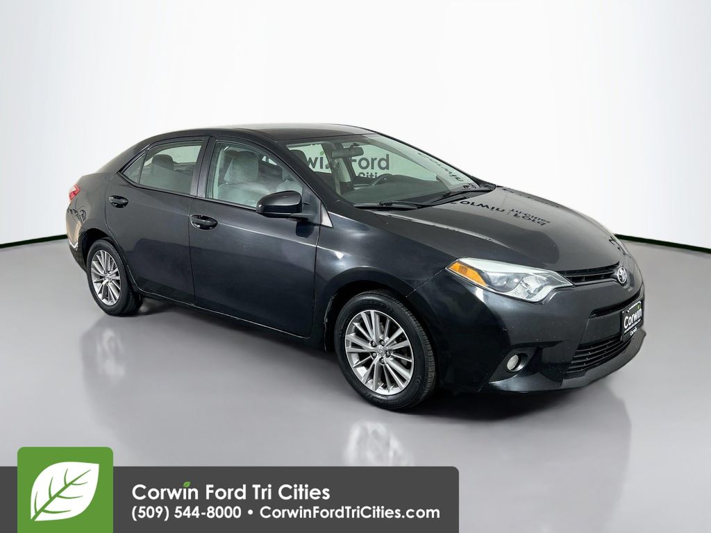 Black Sand Mica 2015 Toyota Corolla L Sedan Front-Wheel Drive Continuously Variable Transmission