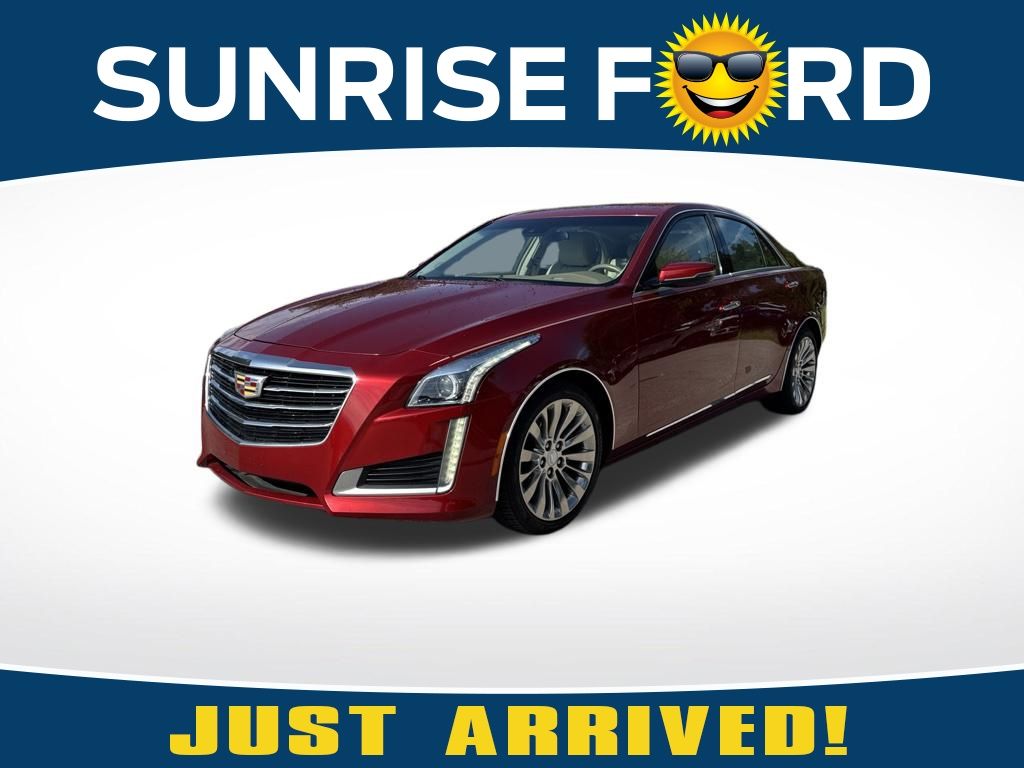 Red Obsession Tintcoat 2016 Cadillac CTS Sedan All-Wheel Drive 8-Speed Automatic