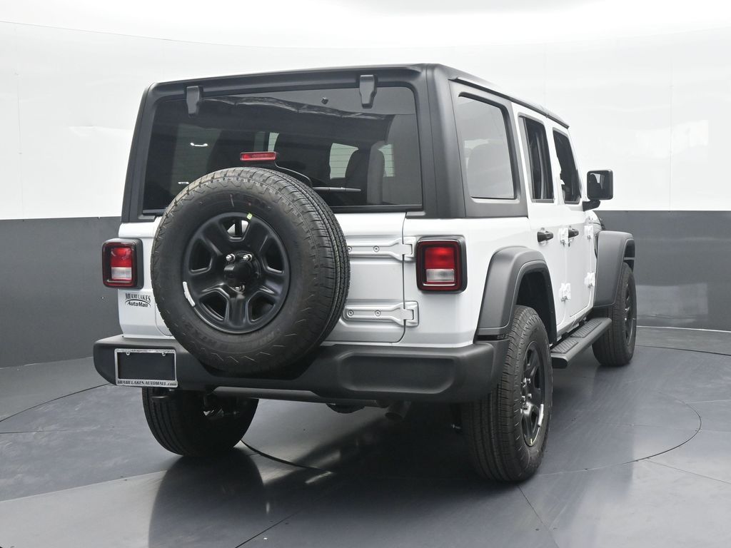 New 2026 Bright White Clearcoat Jeep Sport image 5