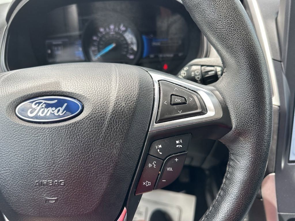 2022 Stone Blue Metallic Ford Edge SEL AWD SUV