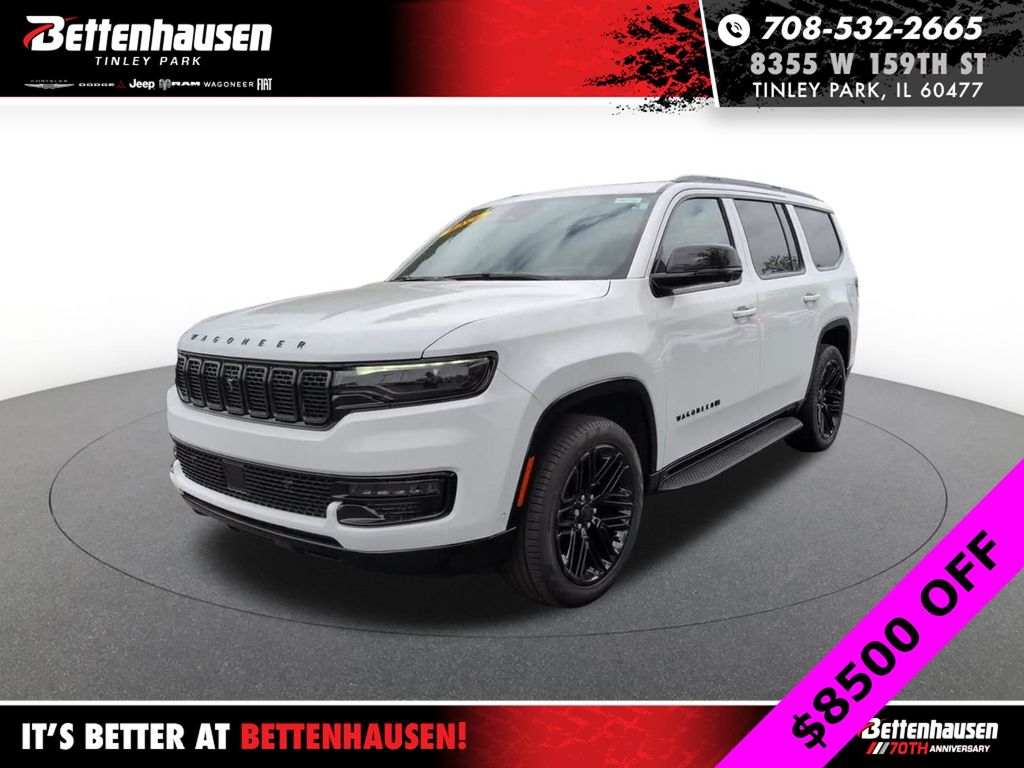 Bright White Clearcoat 2025 Jeep Wagoneer Series II 4WD SUV / Crossover Four-Wheel Drive 8-Speed Automatic