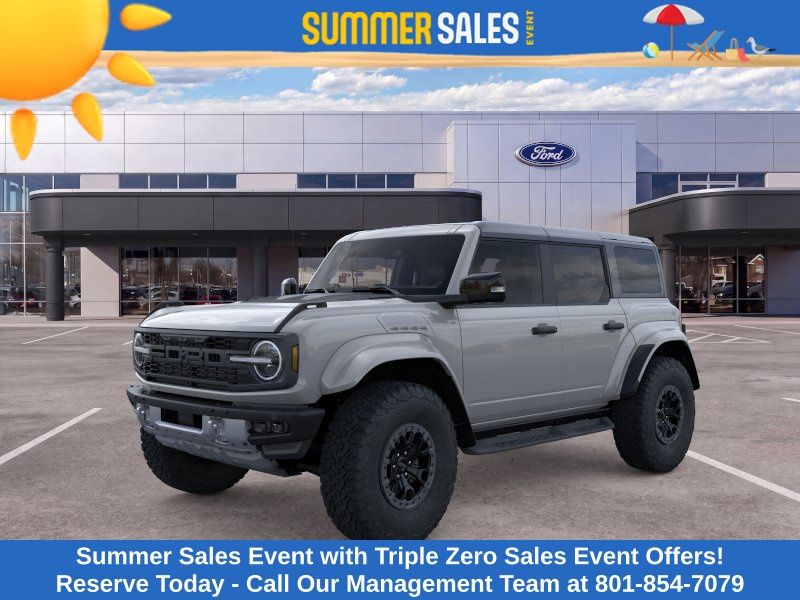 Avalanche Gray 2026 Ford Bronco Raptor SUV / Crossover Four-Wheel Drive Automatic