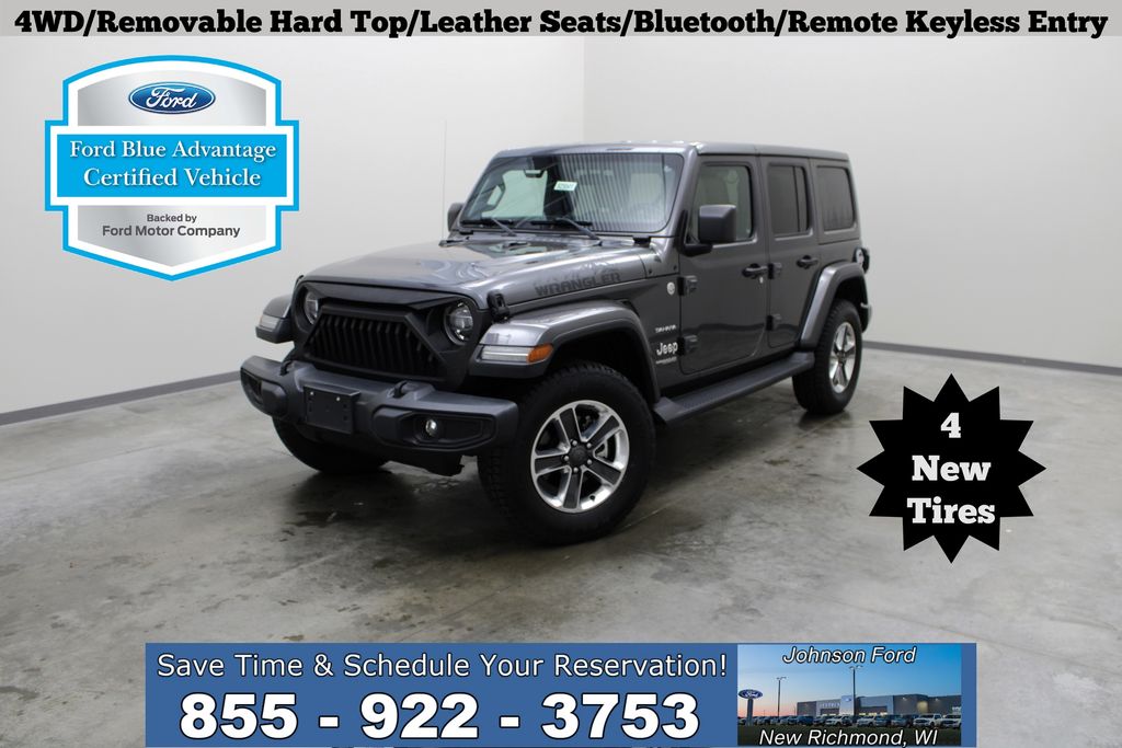 Gray (Granite Crystal Metallic Clearcoat) 2018 Jeep Wrangler SUV / Crossover Four-Wheel Drive 8-Speed Automatic