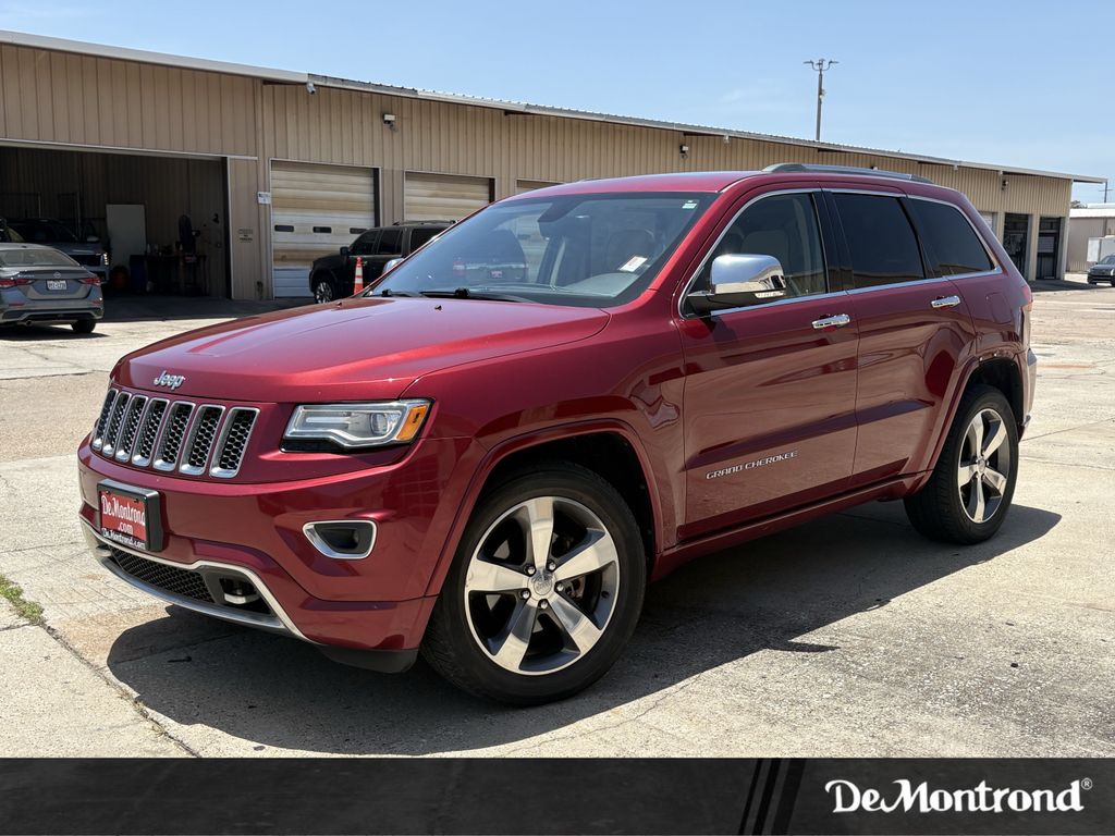 2015 Jeep Grand Cherokee Overland Red at Ultimate Motorsports