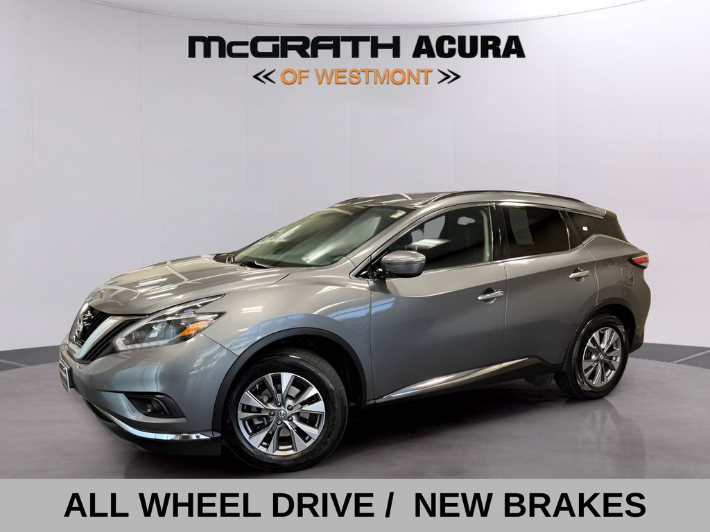 Gray (Gun Metallic) 2018 Nissan Murano SUV / Crossover All-Wheel Drive Continuously Variable Transmission