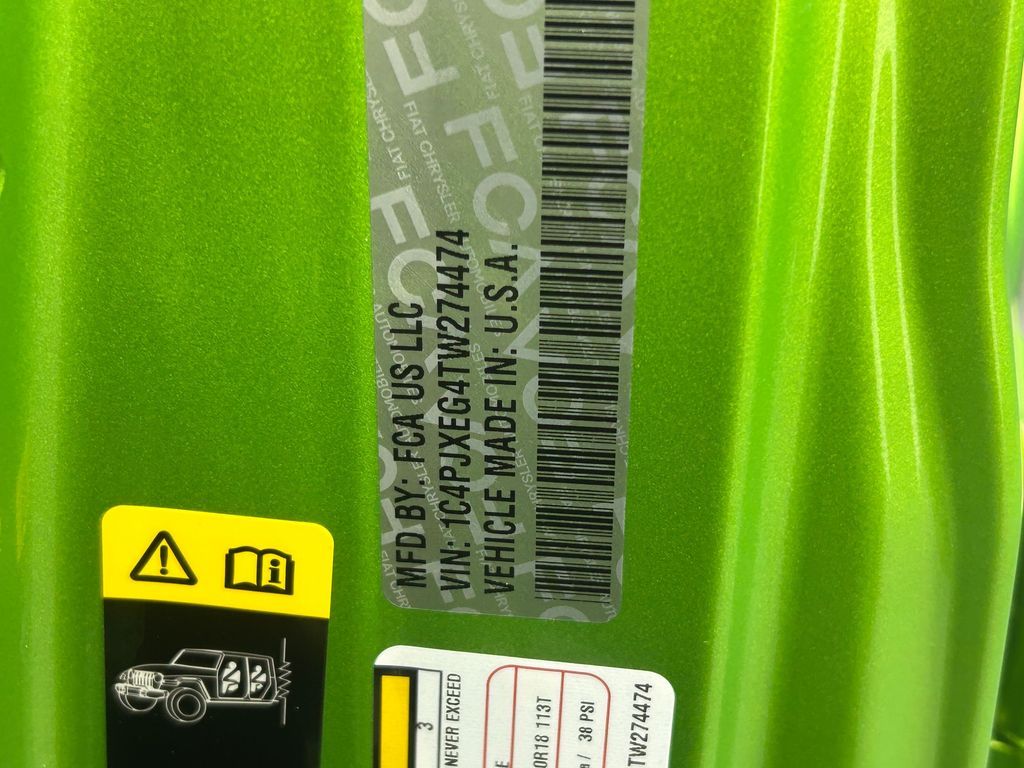 New 2026 Mojito Clearcoat Jeep Sahara image 38