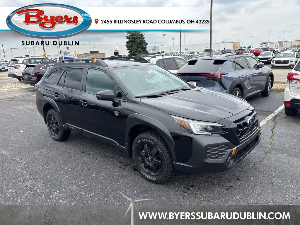 Crystal Black Silica 2025 Subaru Outback SUV / Crossover All-Wheel Drive Continuously Variable Transmission