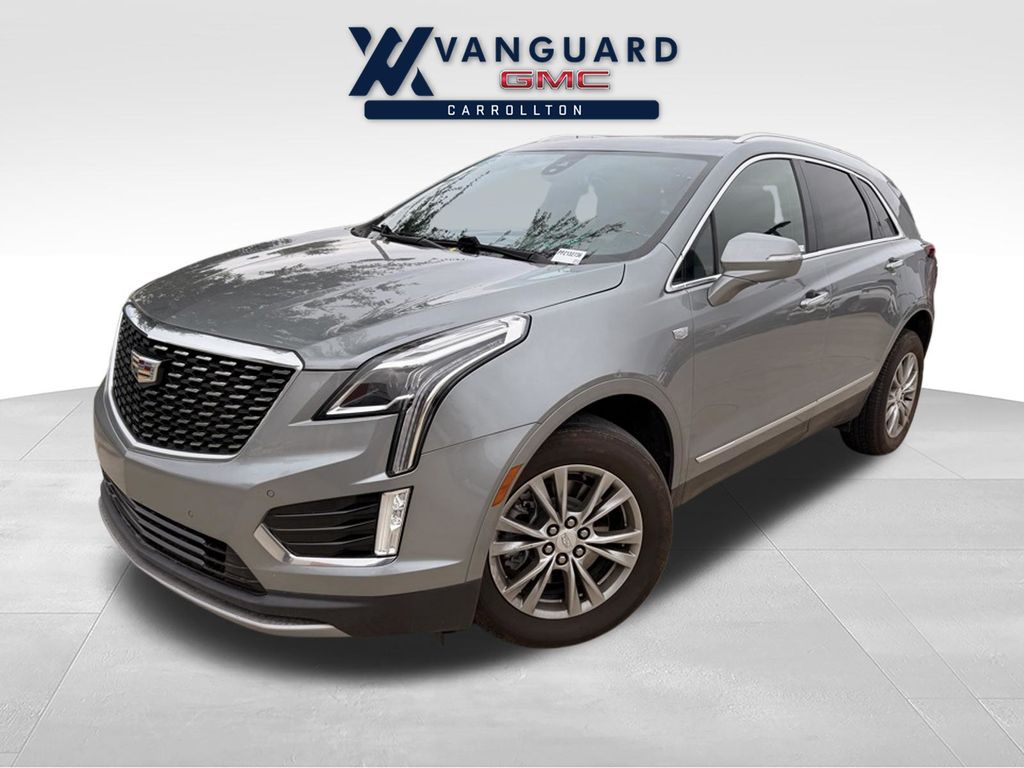 Argent Silver Metallic 2023 Cadillac XT5 SUV / Crossover Four-Wheel Drive 9-Speed Automatic