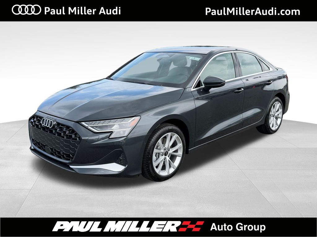 Manhattan Gray Metallic 2026 Audi A3 Hatchback 7-Speed Automatic