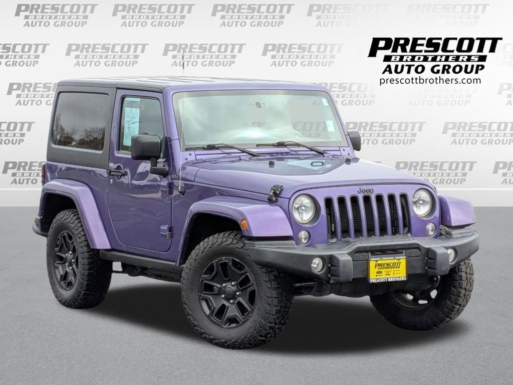 Purple 2016 Jeep Wrangler SUV / Crossover Four-Wheel Drive 5-Speed Automatic