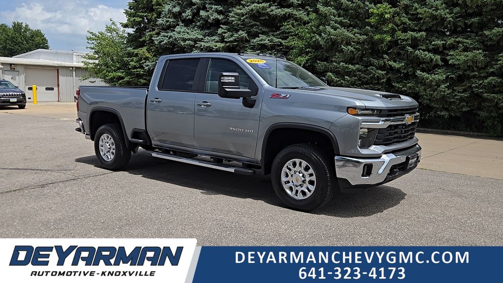 Sterling Gray Metallic 2026 Chevrolet Silverado 3500HD Pickup Truck Four-Wheel Drive Automatic