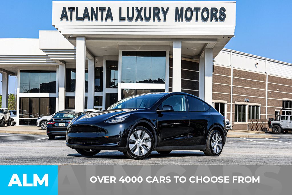 Used 2023 Tesla Model Y Long Range with VIN 7SAYGDEE9PF612111 for sale in Newnan, GA