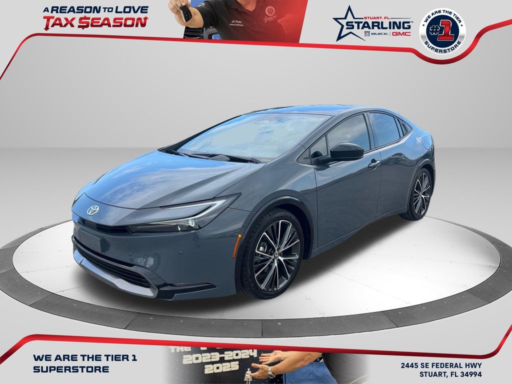 Guardian Gray 2025 Toyota Prius Limited FWD Hatchback Front-Wheel Drive Continuously Variable Transmission