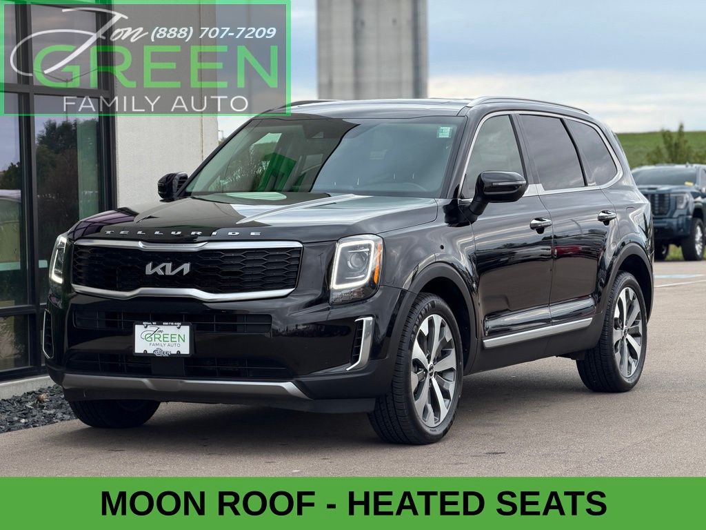 Black Copper 2022 Kia Telluride SUV / Crossover Front-Wheel Drive 8-Speed Automatic
