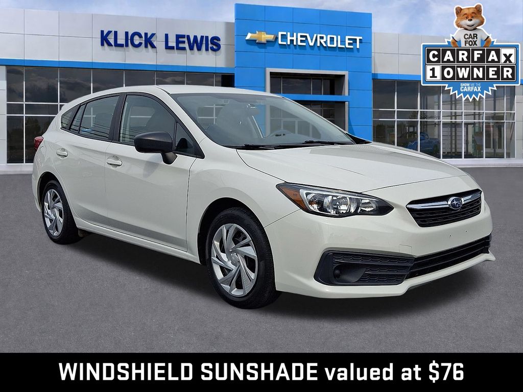 Crystal White Pearl 2023 Subaru Impreza Wagon All-Wheel Drive Continuously Variable Transmission