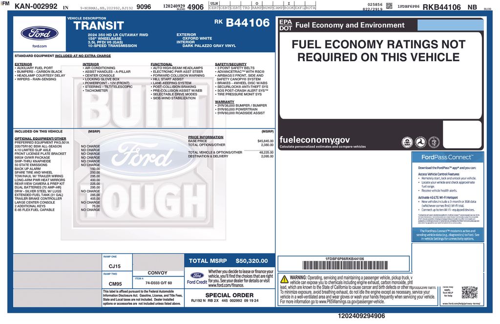 2024 Ford Transit 350 HD